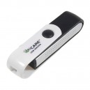 New Effective Rotatable USB Ionic Ionizer Fresh Air Purifier White + Black