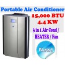 New JHS8 Reverse Cycle 15,000 BTU 4.4 KW Portable Air Conditioner Heating Fan